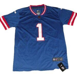 Malik Nabers New York Giants Mens Sz. Small Nike Jersey Sewn on Numbers Name New